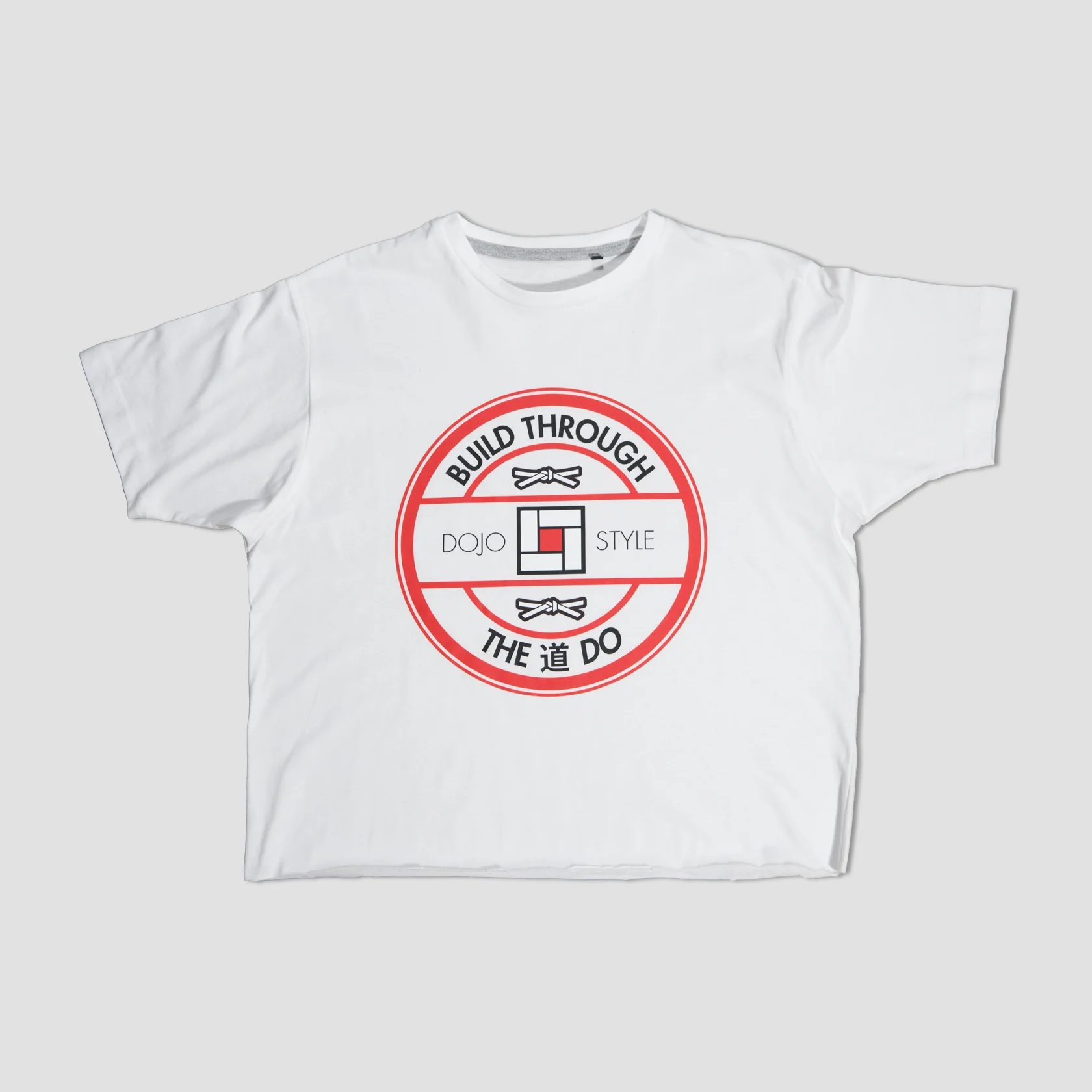 build through the do 道 cropped t-shirt - Image 5