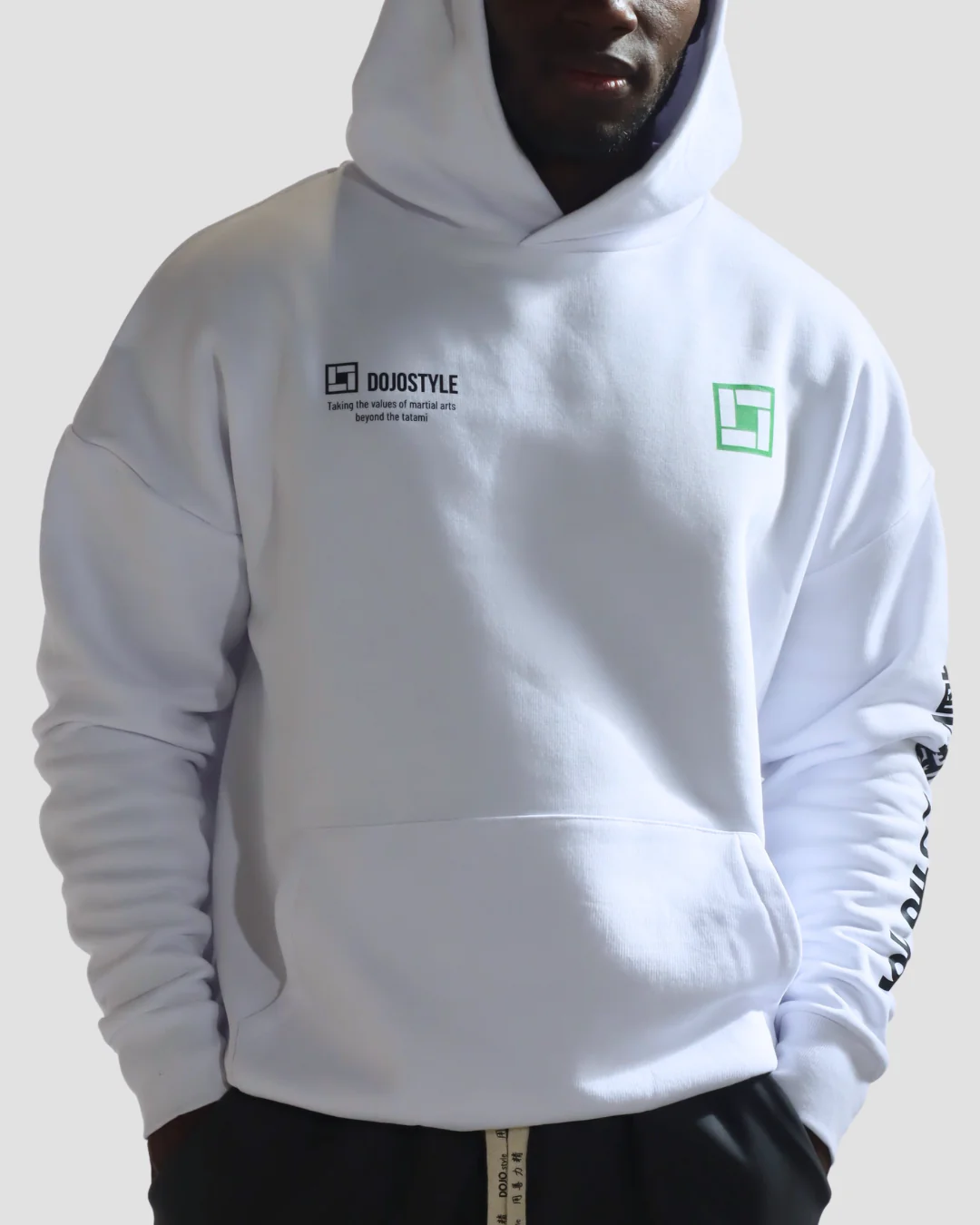 respect 尊敬します hoodie oversize - Image 4