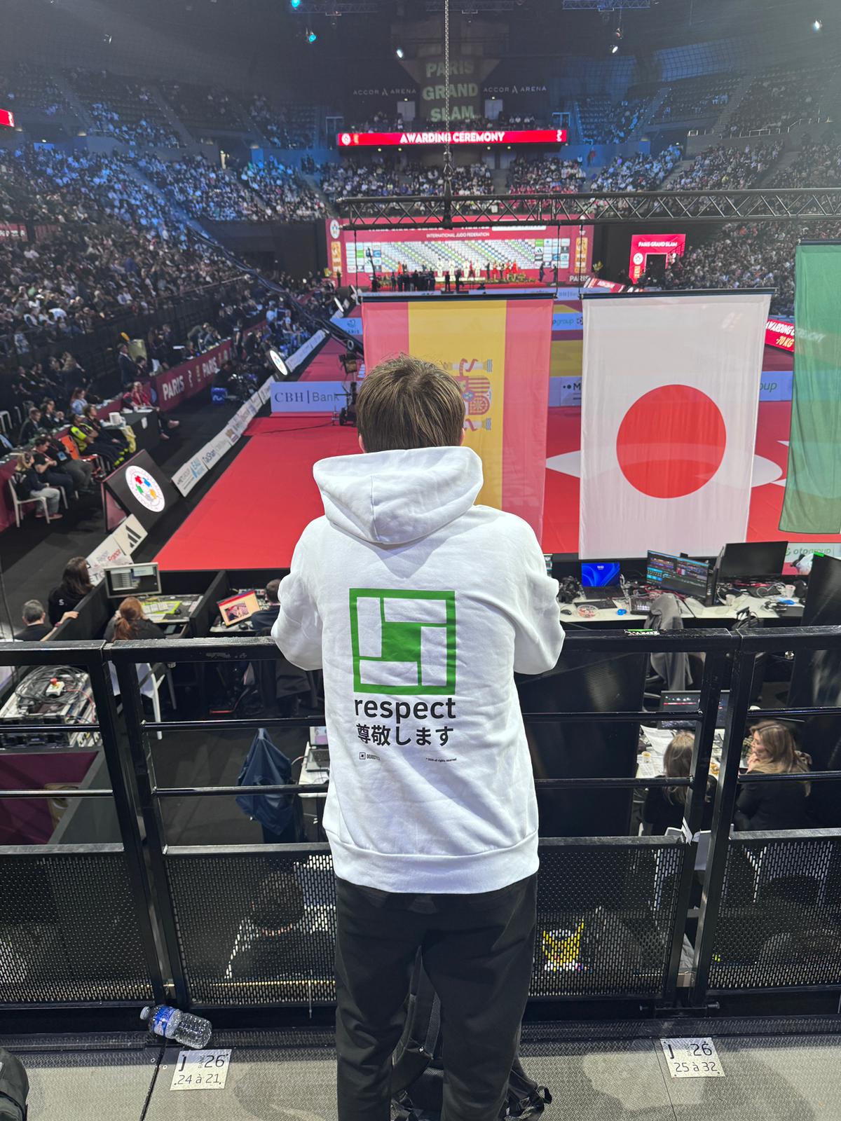 respect 尊敬します hoodie oversize - Image 6