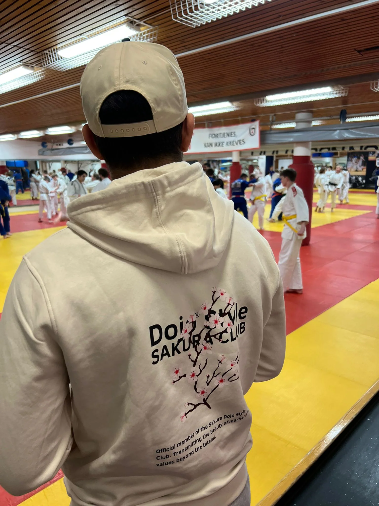 sakura club hoodie oversize - Image 6