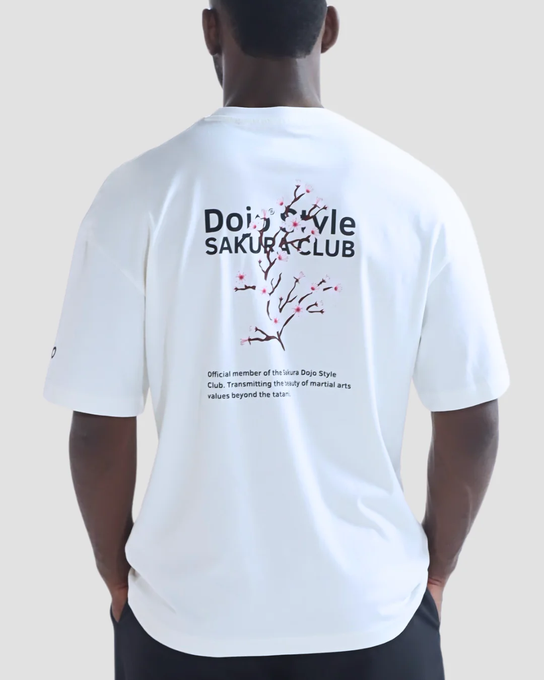 sakura club t-shirt oversize - Image 4